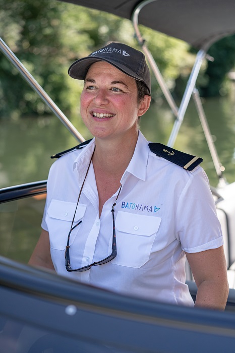 Véronique, capitaine du NAOS chez Batorama