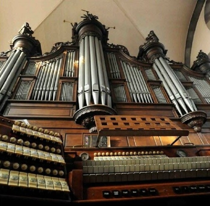 L’orgue Roethinger d’Erstein – Crédit Photo : DNA L’orgue Roethinger d’Erstein – Crédit Photo : DNA