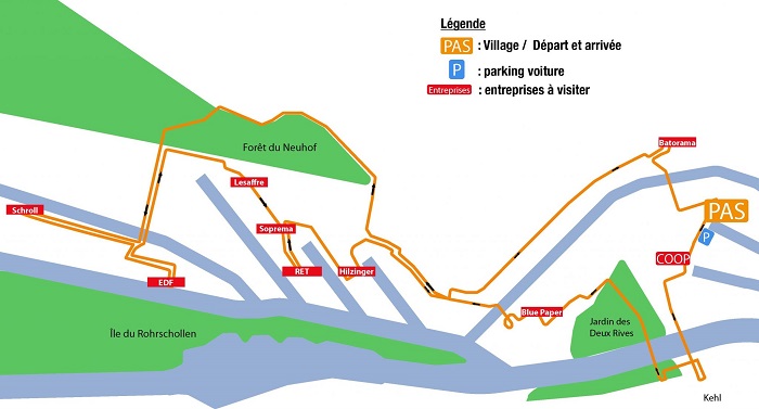 Plan du parcours © Stras’n’Bike Plan du parcours © Stras’n’Bike