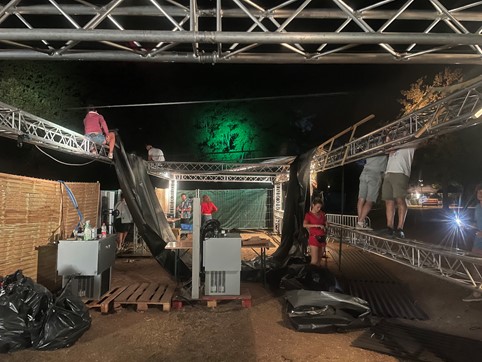 Les bénévoles du longevitiy festival 2022