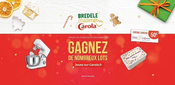 1kg de bredele collecté = 10€ reversés au Secours populaire français du Bas-Rhin Batorama - Bredele Challenge Carola