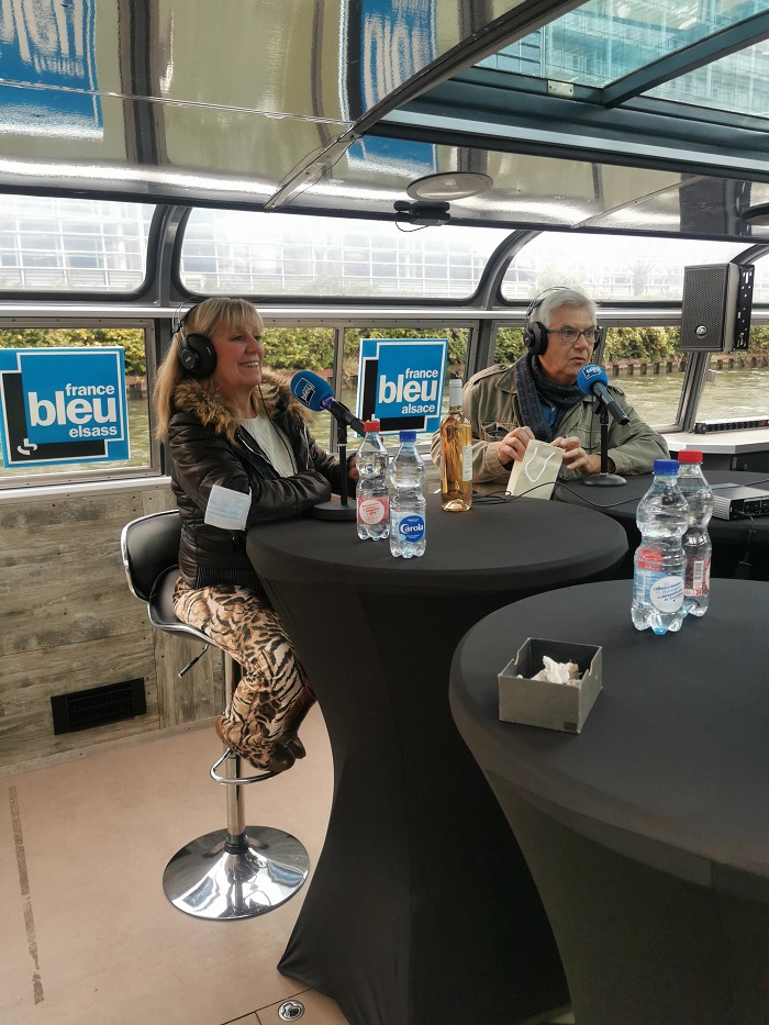 Batorama - 100% VIP France Bleu Alsace - Patricia Weller et Denis Germain