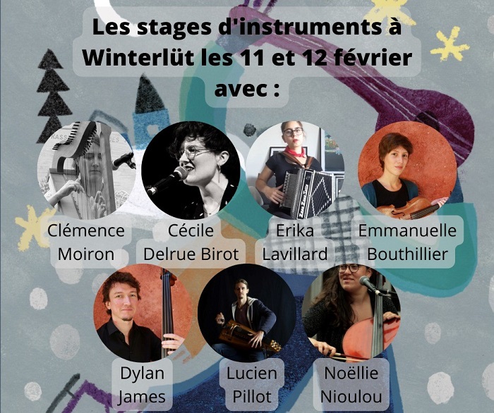 Le Festival Winterlüt organise des stages instruments, sur inscription