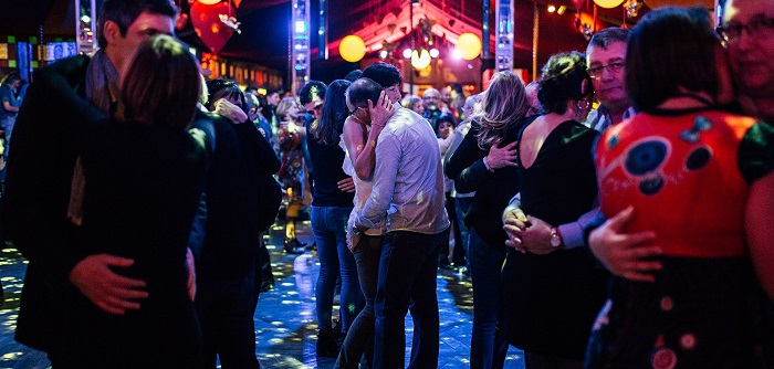 La mythique Slow Party de « Strasbourg mon amour », pour passer les douze coups de minuit en bonne compagnie. Photo DR SMA slow