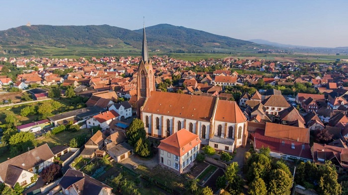 La commune de Scherwiller © Visit Alsace Scherwiller slowup