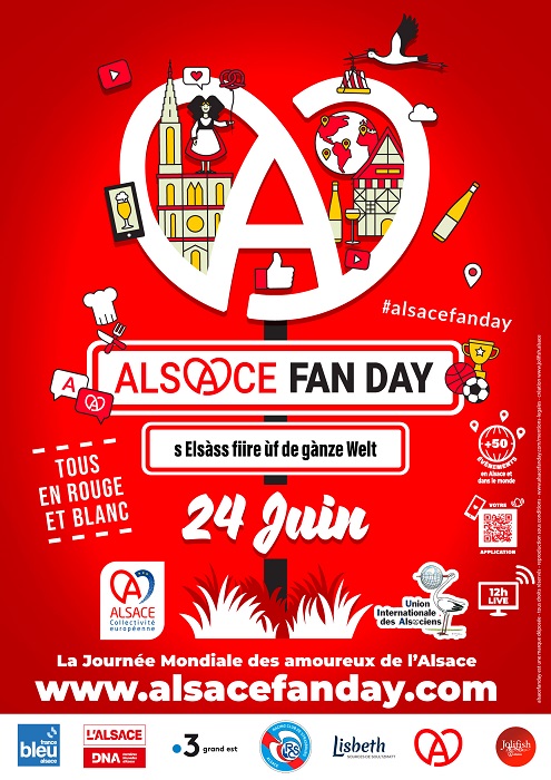 Affiche alsace fan day
