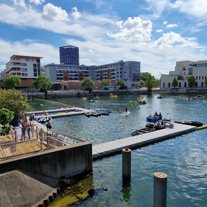 Dock d'été Presqu'île Malraux