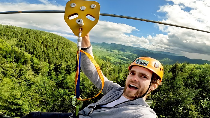 Parc Aventure propose la plus grande tyrolienne d’Alsace. @Kidiklik67VertiCable Parc Aventure propose la plus grande tyrolienne d’Alsace @Kidiklik67VertiCable