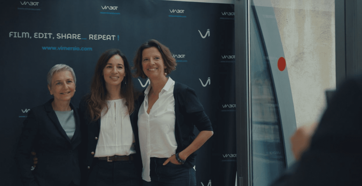 Isabelle Burget aux côtés d'Hanane Geyer-Sanoussi