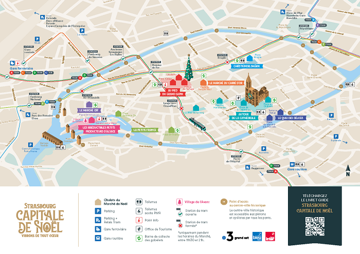 Plan marché de Noël 2023