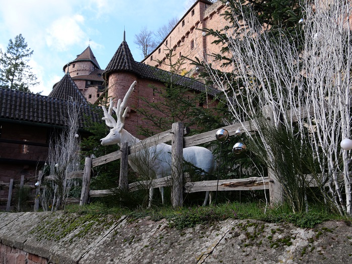 Château du Haut-Koenigsbourg à Noël