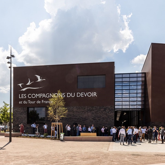 Le nouveau centre de formation © Compagnons du Devoir - T Caron Divergence Compagnons du Devoir