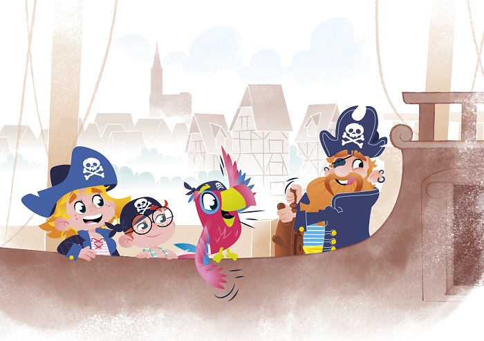 Tutti a bordo, mateys! Tutti a bordo, mateys!