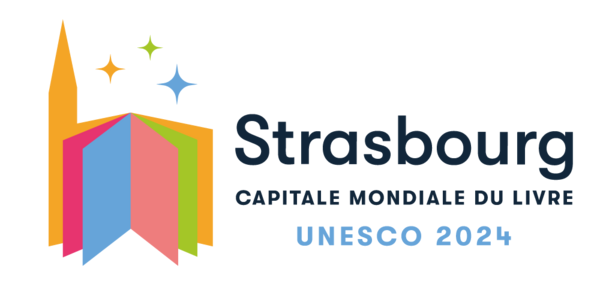 Logo Strasbourg Capitale Mondiale du Livre