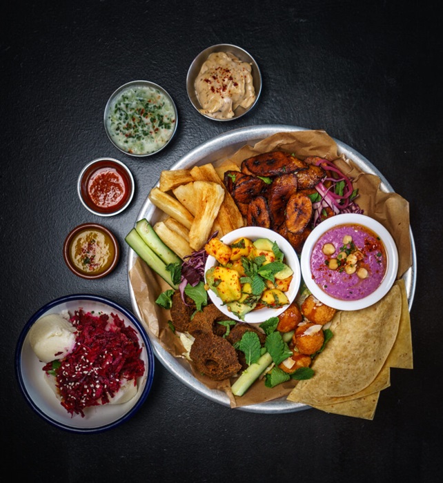 Le Jabiru Café propose une cuisine inspirée de la culture afropéenne contemporaine. @ Jabiru Café Jabiru Café