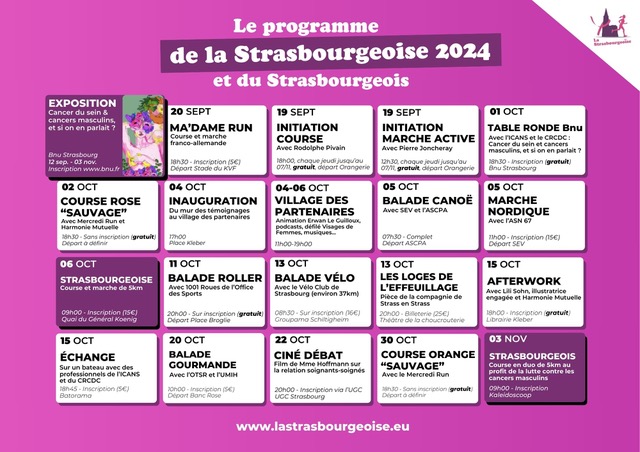 Planning la strasbourgeoise