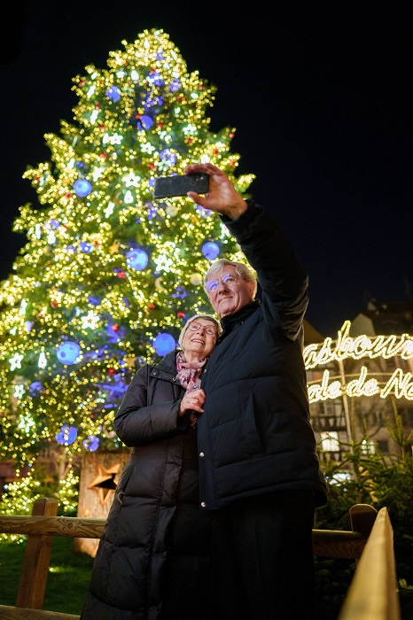 Du 27 novembre au 27 décembre, offrez-vous une parenthèse enchantée à Strasbourg © Visit Strasbourg Marché de Noël Strasbourg