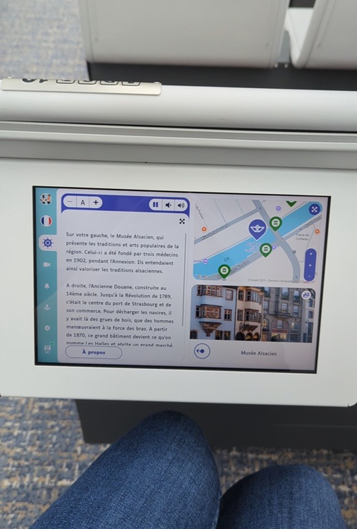 Tablettes tactiles, commentaires multilingues, jeux, etc. Le Strasbourg ©ETHI Batorama