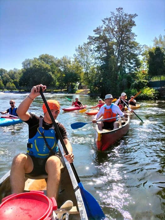 Une sortie en canoë-kayak avec ASCPA © ASCPA Une sortie en canoë-kayak avec ASCPA