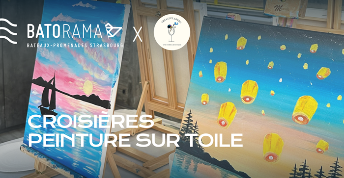 Croisières peinture sur toile