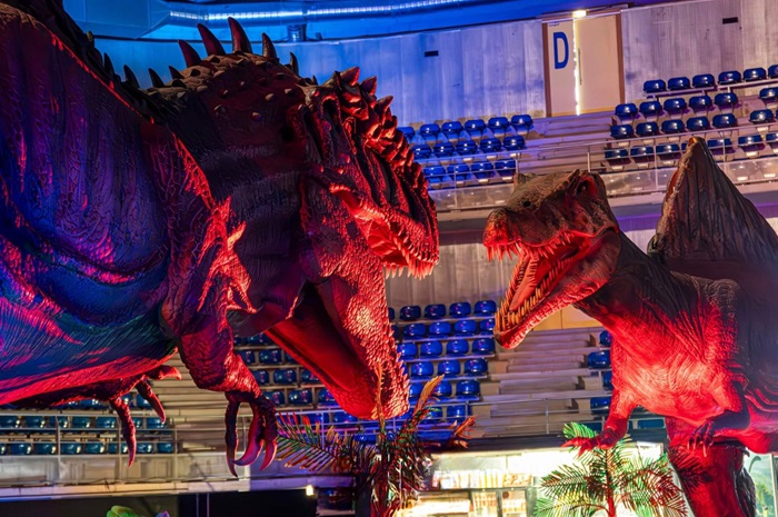 Dinosaures et animaux préhistoriques…en mouvements ¢ DR Musée éphémère des dinosaures