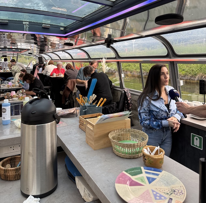 Croisière peinture sur céramique