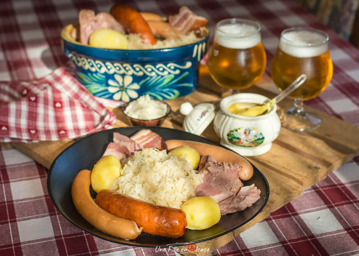 Choucroute alsacienne 