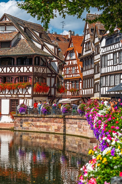 Le Quartier de la Petite France, l'un des spots les plus prisés