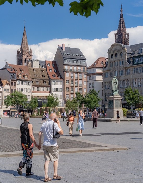 Visiter le centre-ville à pied 