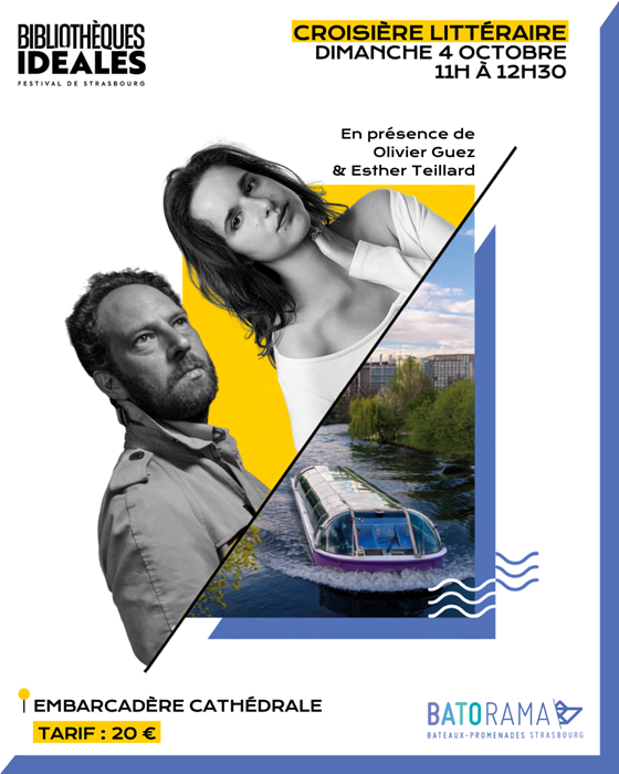 Olivier Guez et Esther Teillard - Croisières littéraires