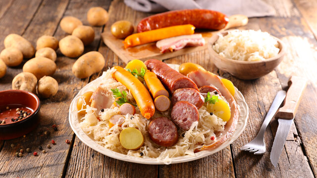 © Dezalb (Pixabay) Choucroute alsacienne