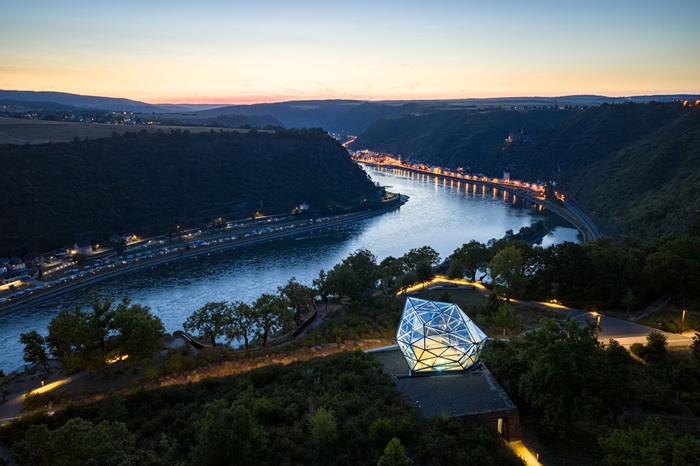 Le Rhin de nuit
