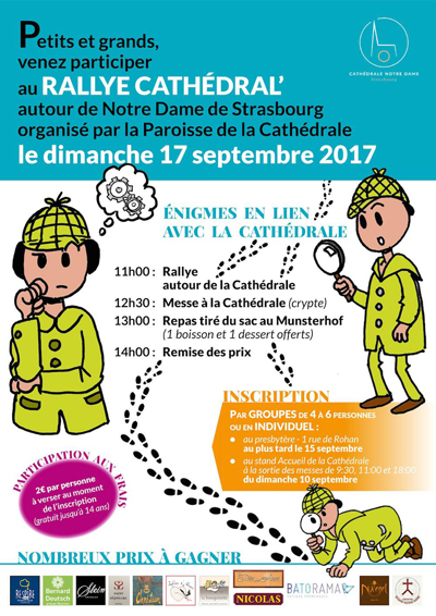 Rallye pour les enfants autour de la Cathédrale