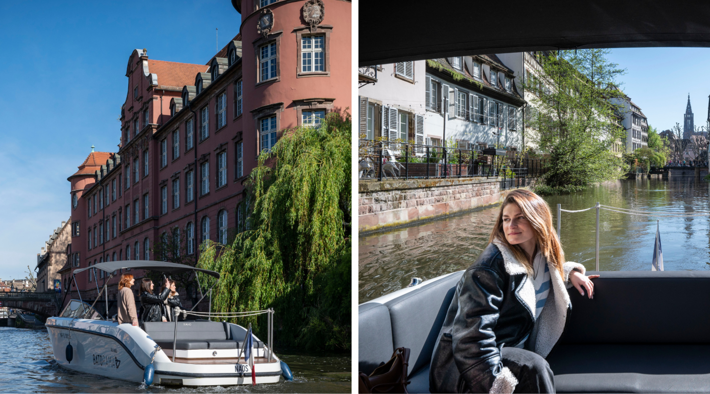 NAO by Batorama - yachting moments in an electric boat in Strasbourg
