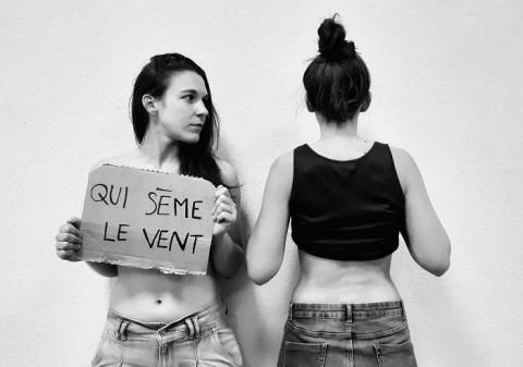 Qui sème le vent, pièce de théâtre de la compagnie Pied de Biche(s)